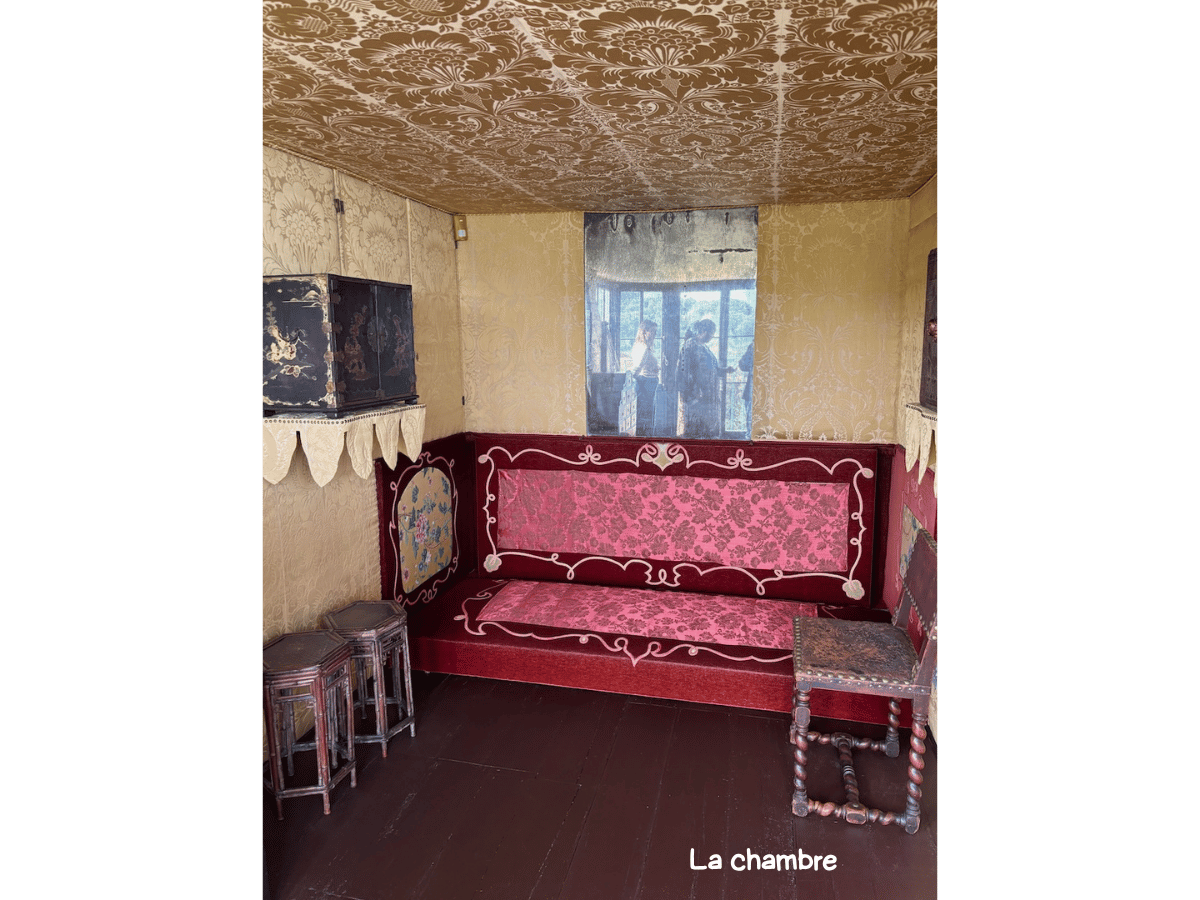 La chambre de Victor Hugo, à Hauteville House