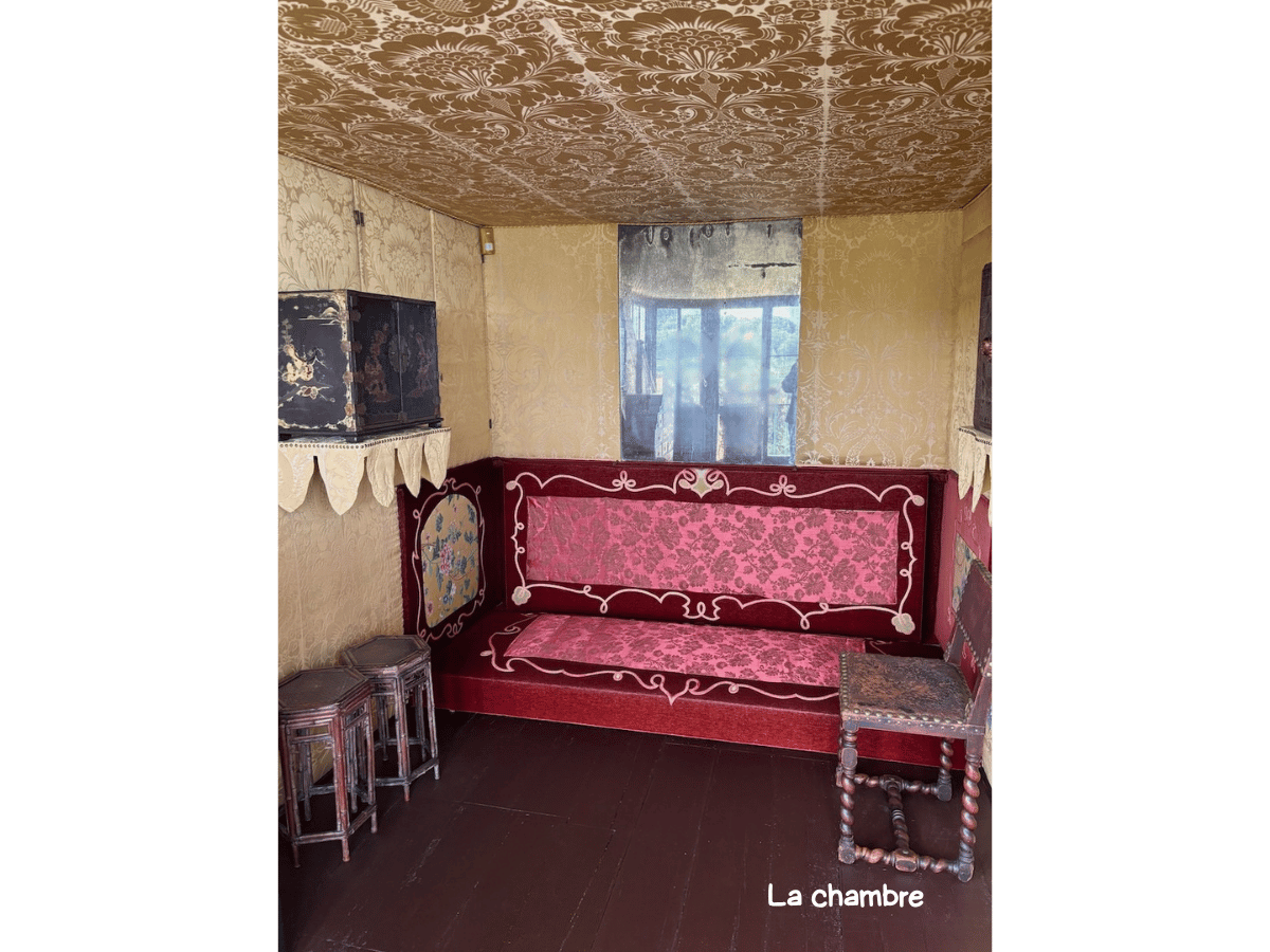 La chambre de Victor Hugo, à Hauteville House
